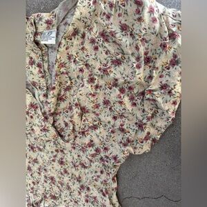 Floral V-Neck Maxi Dress